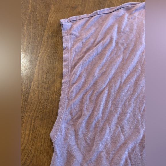 Maurices Purple Oversized Sleeveless Muscle Tee - Picture 5 of 7